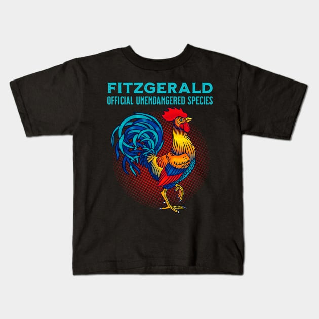 Fitzgerald Georgia Official Unendangered Species Souvenir Kids T-Shirt by grendelfly73